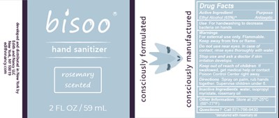 59ml Label (Bisoo   Hand Sanitizer Label)